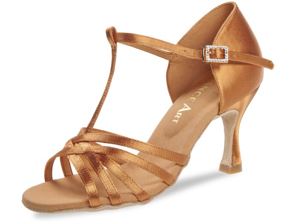 Dance Art Damen Turnier Tanzschuhe 7,5cm Flare