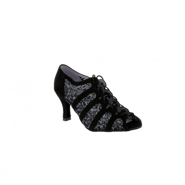 Merlet Sya Noir Velours-Spitze