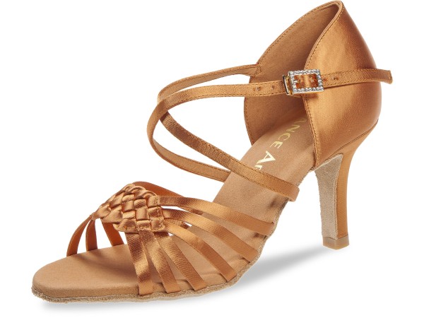Dance Art Damen Turnier Tanzschuhe 7,5 cm Slim