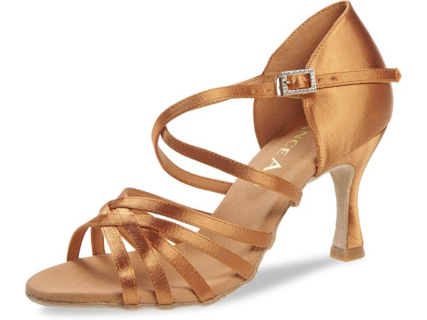 Dance Art Damen Turnier Tanzschuhe 7,5cm Flare